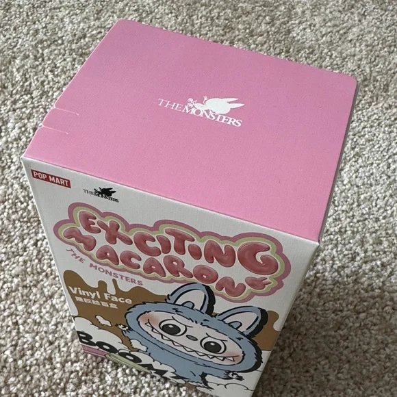 NWT - BRAND NEW The Monsters Exciting Macaron Vinyl Face Plush Pendant - Picture 7 of 8